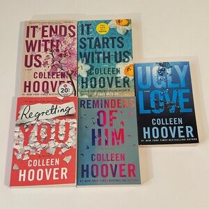 5 COLLEEN HOOVER BOOKS